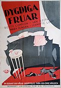 Dygdiga fruar 1930 poster Betty Compson Mal St Clair