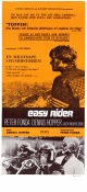 Easy Rider 1969 poster Peter Fonda Jack Nicholson Dennis Hopper Motorcyklar Kultfilmer