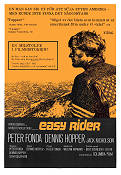 Easy Rider 1969 poster Peter Fonda Jack Nicholson Dennis Hopper Motorcyklar Kultfilmer