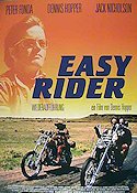 Easy Rider 1969 poster Peter Fonda Jack Nicholson Dennis Hopper Motorcyklar Kultfilmer