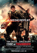Edge of Tomorrow 2014 poster Tom Cruise Emily Blunt Bill Paxton Doug Liman