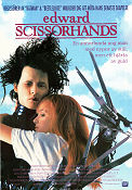 Edward Scissorhands 1990 poster Johnny Depp