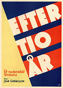 Efter tio år 1930 poster Pierre Alcover Joe Alex Jean Grémillon