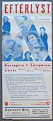 Efterlyst 1939 poster Thor Modéen Edvin Adolphson Birgit Rosengren