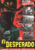El Desperado 1967 poster Glenn Saxson Luigi Capuano