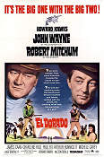 El Dorado 1966 poster John Wayne Robert Mitchum James Caan Howard Hawks