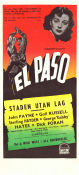 El Paso 1949 poster John Payne Gail Russell Sterling Hayden Lewis R Foster