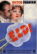 Eld! 1937 poster Edwige Feuillere Victor Francen Jacques de Baroncelli