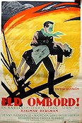 Eld ombord 1923 poster Jenny Hasselqvist Victor Sjöström