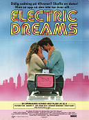 Electric Dreams 1984 poster Lenny von Dohlen Steve Barron