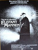 Elefantmannen 1980 poster John Hurt Anthony Hopkins Anne Bancroft David Lynch