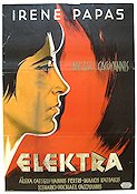 Elektra 1963 poster Irene Papas Filmen från: Greece