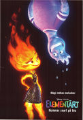 Elementärt 2023 poster Leah Lewis Peter Sohn Filmbolag: Pixar Animerat