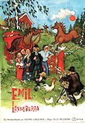 Emil i Lönneberga 1972 poster Astrid Lindgren