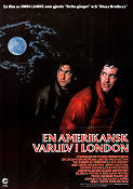 En amerikansk varulv i London 1981 poster David Naughton Jenny Agutter Joe Belcher John Landis