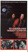 En amerikansk varulv i London 1981 poster David Naughton Jenny Agutter Joe Belcher John Landis