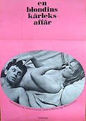En blondins kärleksaffär 1965 poster Hana Brejchova Vladimir Pucholt Milos Forman Filmen från: Czechoslovakia
