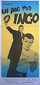 En dag med Ingo 1960 poster Ingemar Johansson Boxning