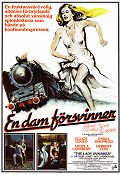 En dam försvinner 1979 poster Elliott Gould Cybill Shepherd Angela Lansbury Anthony Page Tåg