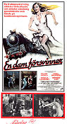 En dam försvinner 1979 poster Elliott Gould Cybill Shepherd Angela Lansbury Anthony Page Tåg