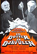 En dotter åt djävulen 1976 poster Richard Widmark Christopher Lee Honor Blackman Peter Sykes Filmbolag: Hammer Films