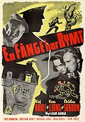 En fånge har rymt 1943 poster Elof Ahrle Oscar Ljung Christina Sorbon