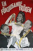 En förtjusande fröken 1946 poster Max Hansen Annalisa Ericson Sture Lagerwall