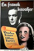 En fransk kavaljer 1938 poster Charles Boyer Lilian Harvey