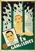 En gång i livet 1932 poster Norma Shearer Fredric March