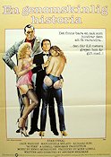 En genomskinlig historia 1981 poster Ryan O´Neal Richard Kiel Andrew Bergman Damer