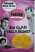 En glad vagabond 1960 poster Fabian