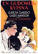 En gudomlig kvinna 1928 poster Greta Garbo Lars Hanson Victor Sjöström Eric Rohman art
