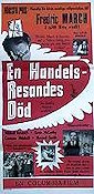 En handelsresandes död 1952 poster Fredric March Cameron Mitchell