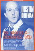 En handelsresandes död 1985 poster Dustin Hoffman Volker Schlöndorff