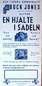 En hjälte i sadeln 1945 poster Buck Jones