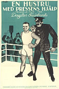 En hustru med pressens hjälp 1916 poster Douglas Fairbanks Clarence Handyside John Emerson