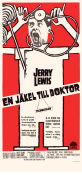 En jäkel till doktor 1964 poster Jerry Lewis Glenda Farrell Susan Oliver Frank Tashlin Medicin och sjukhus