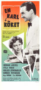 En karl i köket 1954 poster Herman Ahlsell Ittla Frodi Hjördis Petterson Holger Löwenadler Rolf Husberg Telefoner Mat och dryck