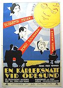 En kärleksnatt vid öresund 1931 poster Erik Berglund Elisabeth Frisk Bengt Djurberg Maritta Marke Fred Winter