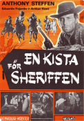 En kista för sheriffen 1965 poster Anthony Steffen Eduardo Fajardo Arturo Dominici Mario Caiano