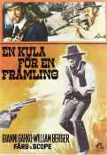 En kula för en främling 1971 poster Gianni Garko William Berger Christopher Chittell Giuliano Carnimeo