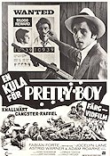 En kula för Pretty Boy 1970 poster Fabian Larry Buchanan
