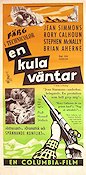 En kula väntar 1954 poster Jean Simmons Rory Calhoun