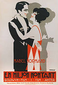 En miljon kontant 1918 poster Mabel Normand Tom Moore George Loane Tucker