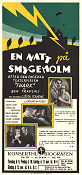 En natt på Smygeholm 1933 poster Adolf Jahr Annalisa Ericson Ernst Eklund Sigurd Wallén