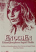 En och en 1977 poster Erland Josephson Ingrid Thulin Björn Gustafson Sven Nykvist Filmbolag: Sandrews