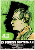 En perfekt gentleman 1927 poster Gösta Ekman