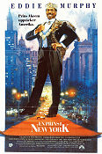 En prins i New York 1988 poster Eddie Murphy Paul Bates Garcelle Beauvais Arsenio Hall John Landis