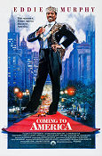 En prins i New York 1988 poster Eddie Murphy Paul Bates Garcelle Beauvais Arsenio Hall John Landis