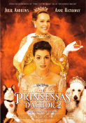 En prinsessas dagbok 2 2004 poster Julie Andrews Anne Hathaway Callum Blue Garry Marshall